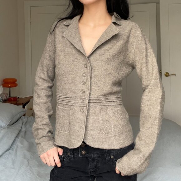 Vintage Mexx Knit Button Blazer Cardigan - Picture 2 of 8